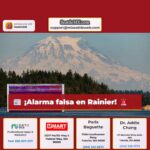 Falso Alarma Sísmica en Rainier Científicos Desmienten Interferencia de Radio