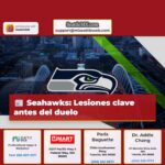 Seahawks Lesiones clave antes del duelo