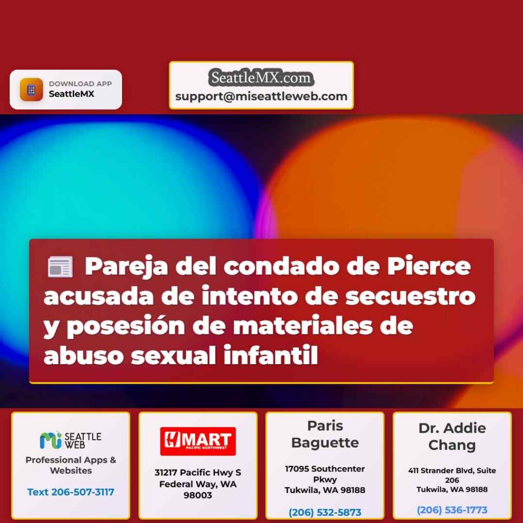 Pareja del condado de Pierce acusada de intento