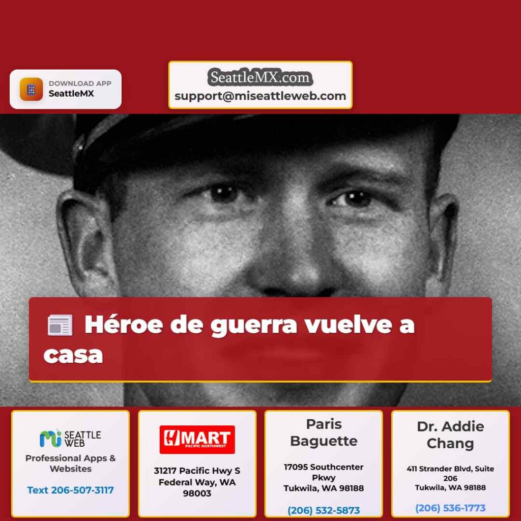 Héroe de guerra vuelve a casa