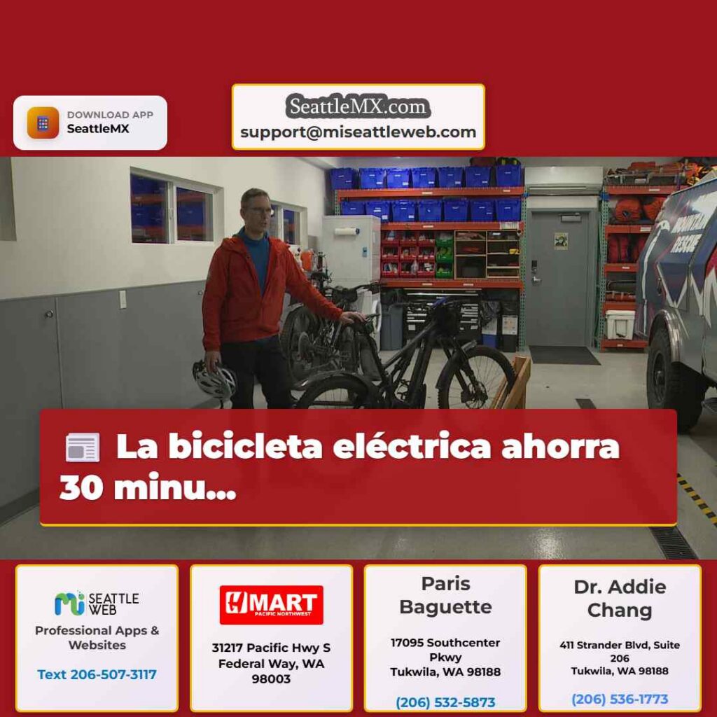 La bicicleta eléctrica ahorra 30 minu...