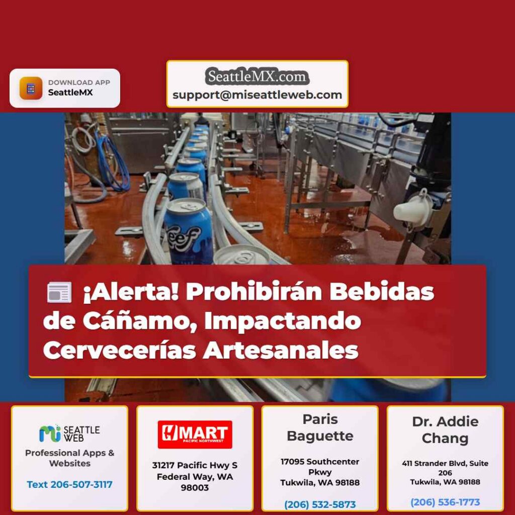 ¡Alerta! Prohibirán Bebidas de Cáñamo, Impactando