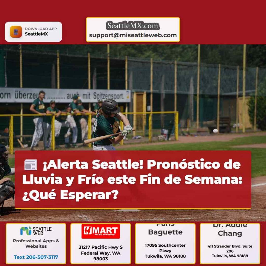 ¡Alerta Seattle! Pronóstico de Lluvia y Frío este