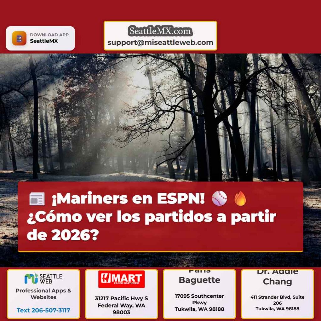 ¡Mariners en ESPN! ⚾🔥 ¿Cómo ver los partidos a