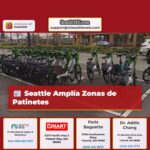 Auge de patinetes eléctricos genera tensión en Seattle la ciudad amplía zonas de estacionamiento