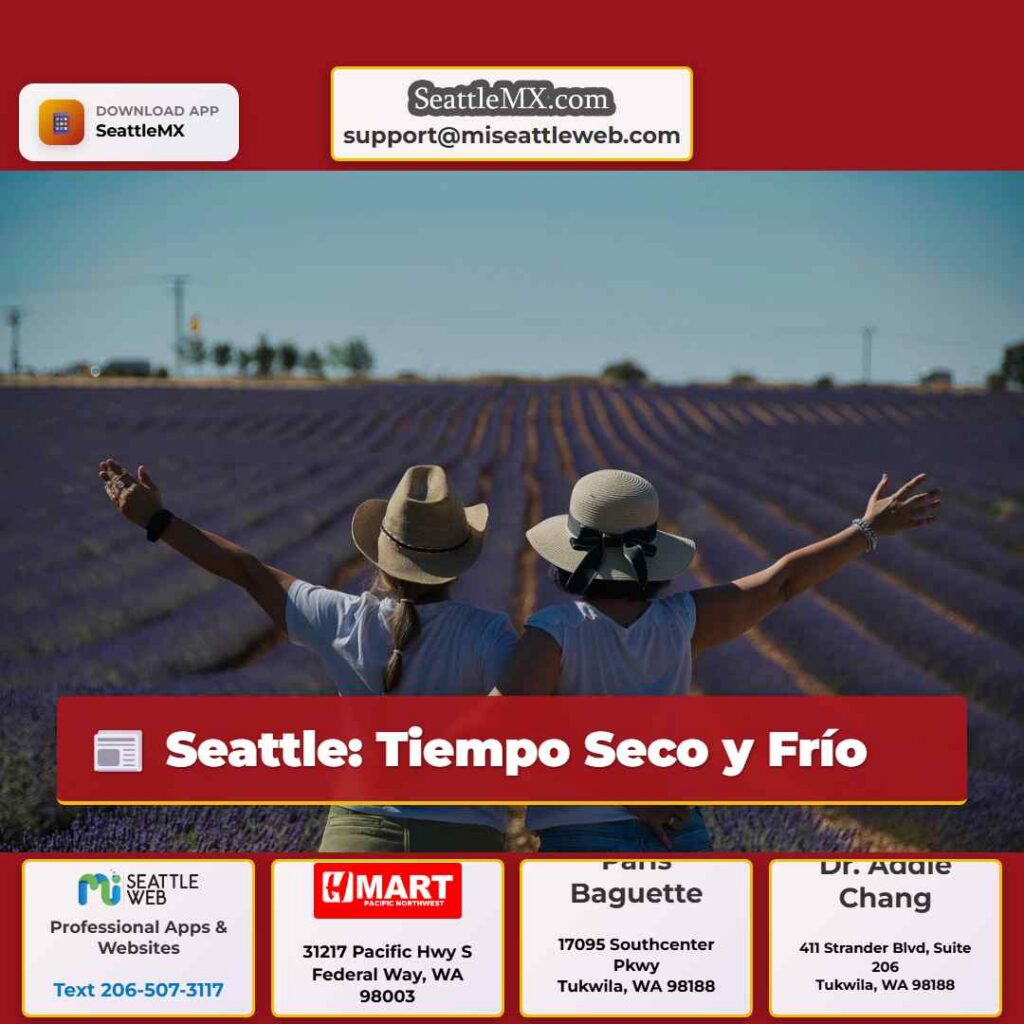 Seattle: Tiempo Seco y Frío