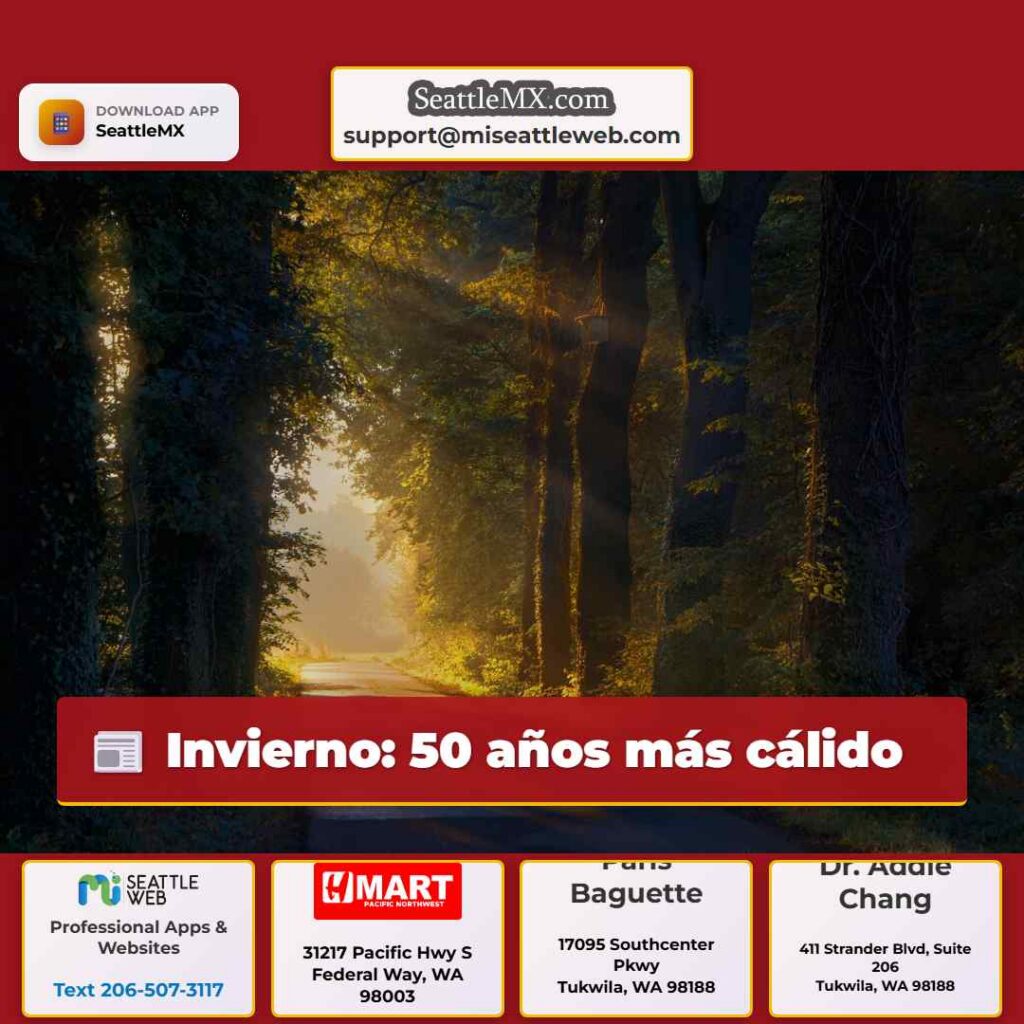 Invierno: 50 años más cálido