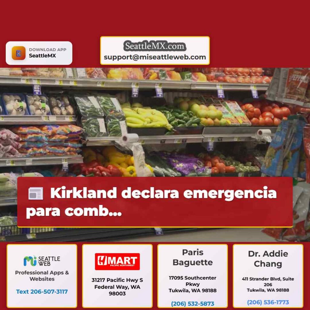 Kirkland declara emergencia para comb...