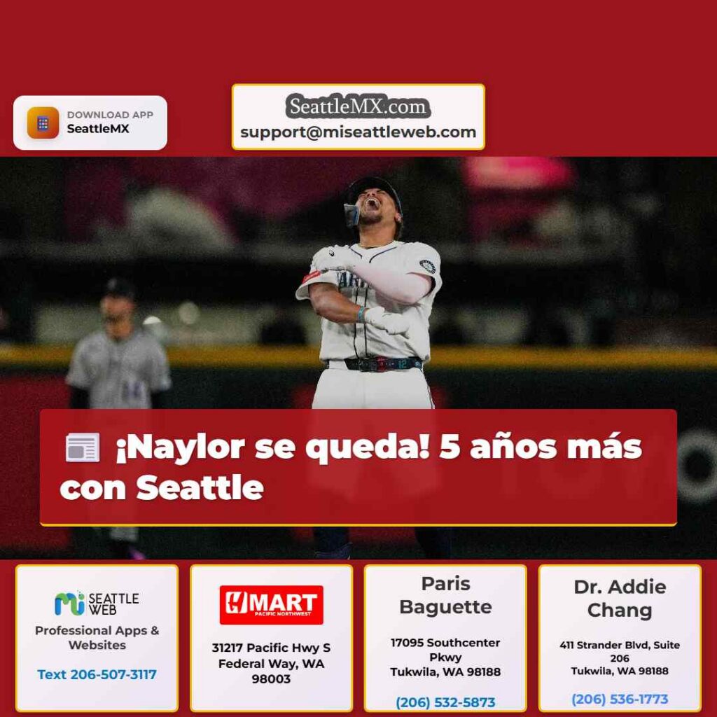 ¡Naylor se queda! 5 años más con Seattle