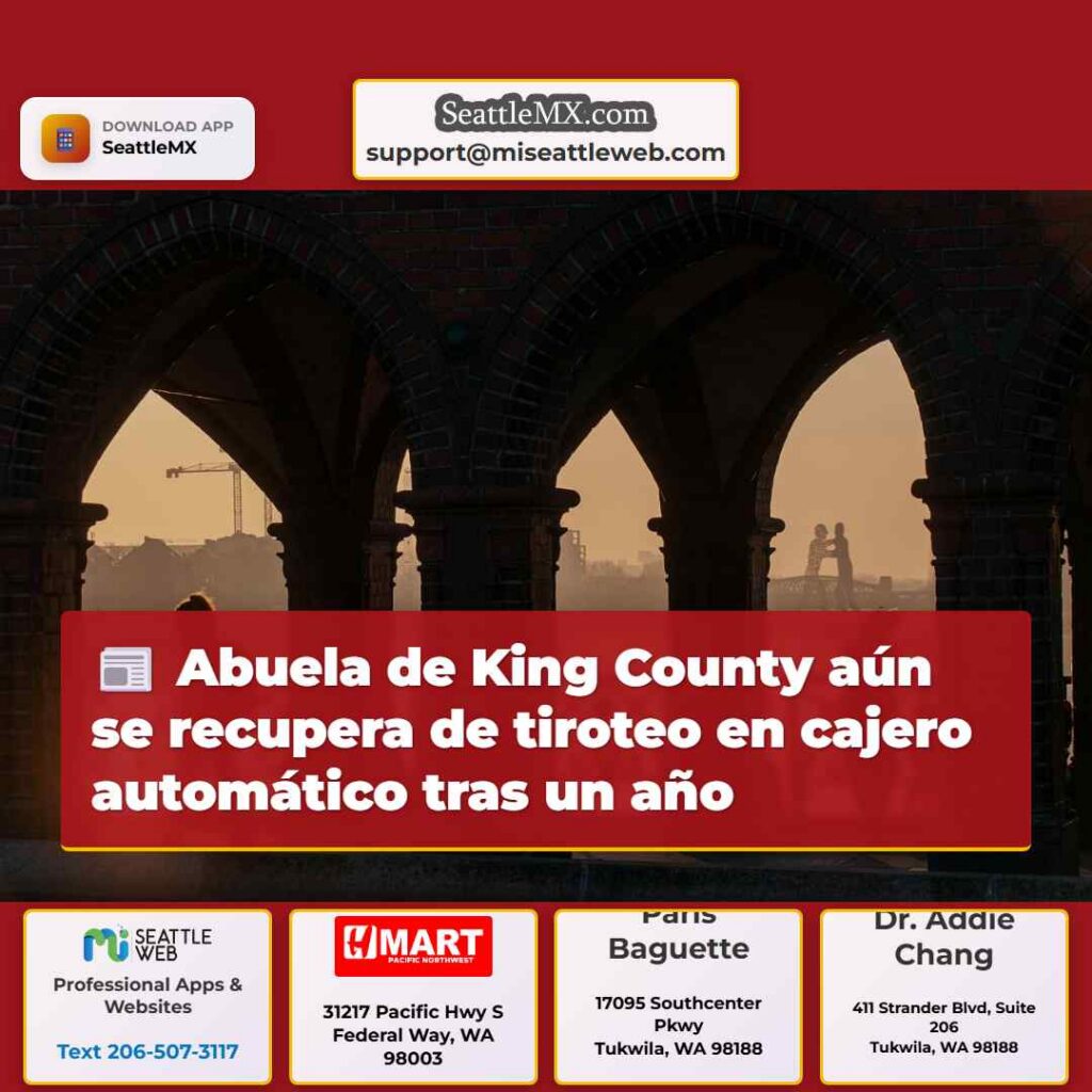Abuela de King County aún se recupera de tiroteo