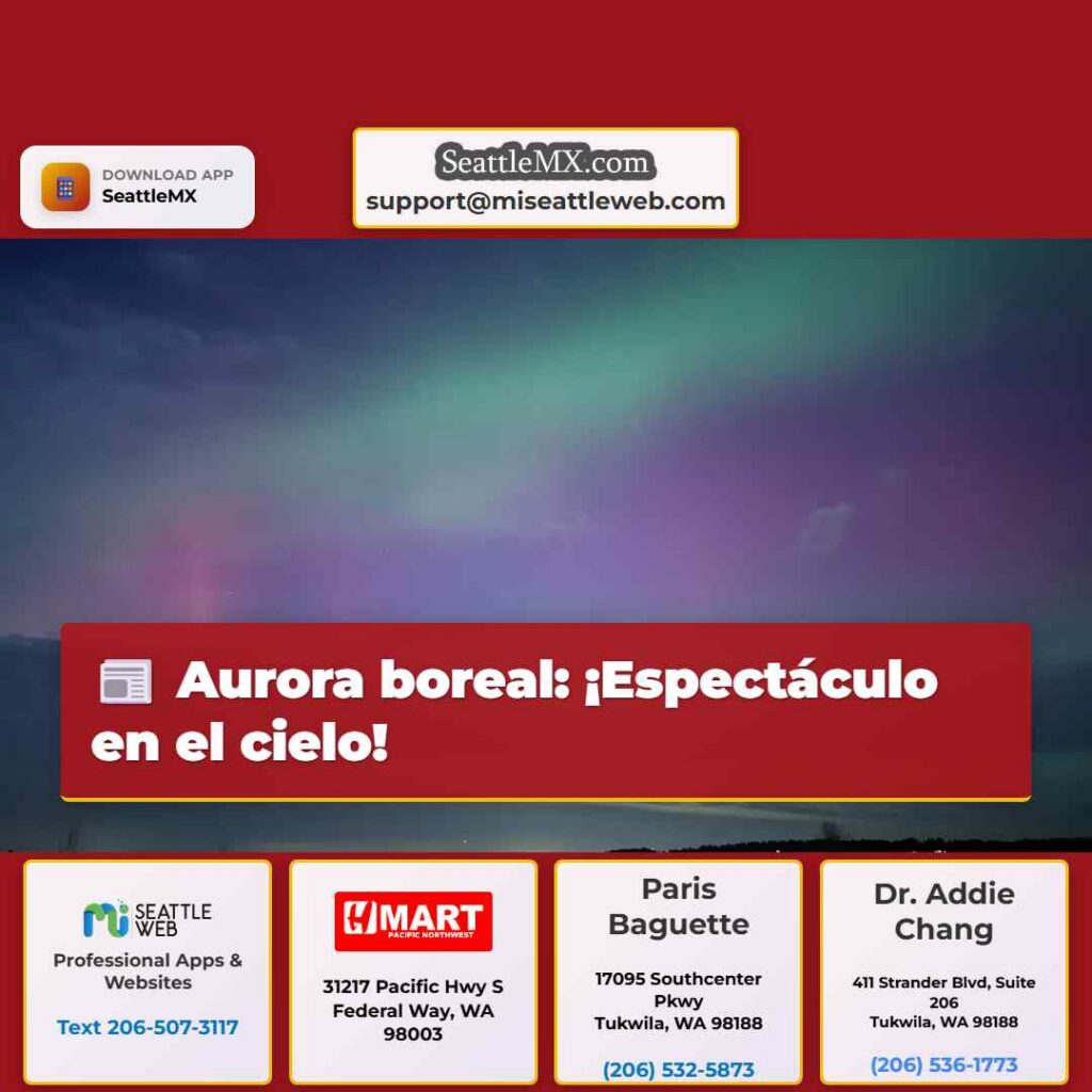Aurora boreal: ¡Espectáculo en el cielo!