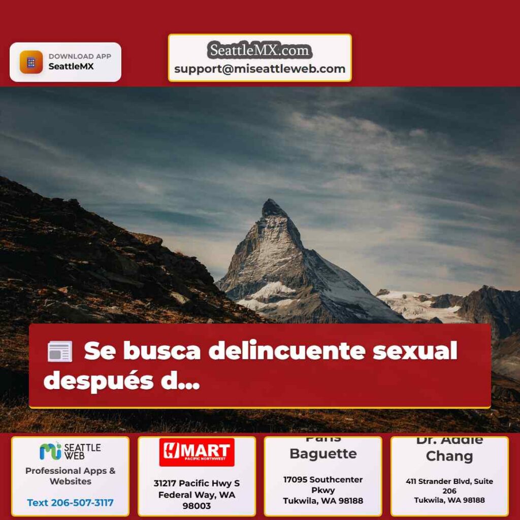 Se busca delincuente sexual después d...