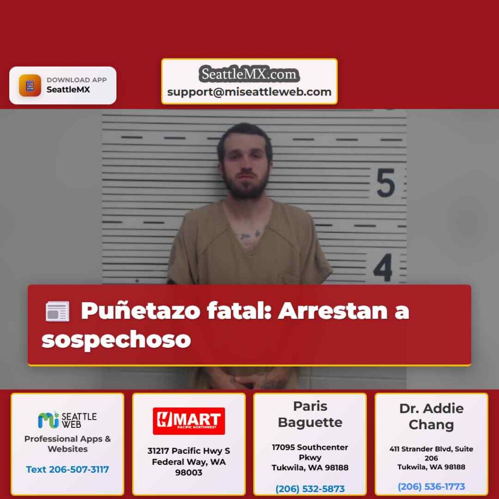 Puñetazo fatal: Arrestan a sospechoso