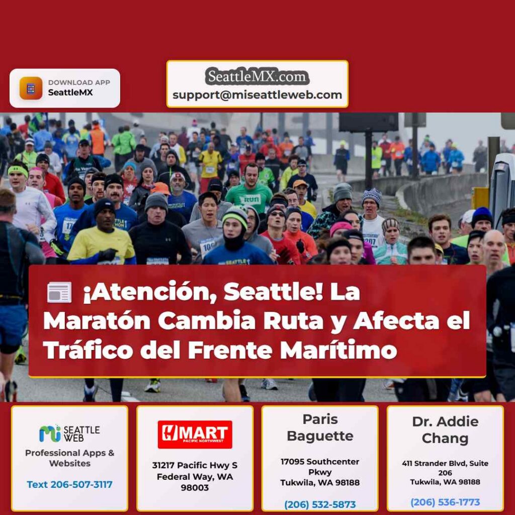¡Atención, Seattle! La Maratón Cambia Ruta y
