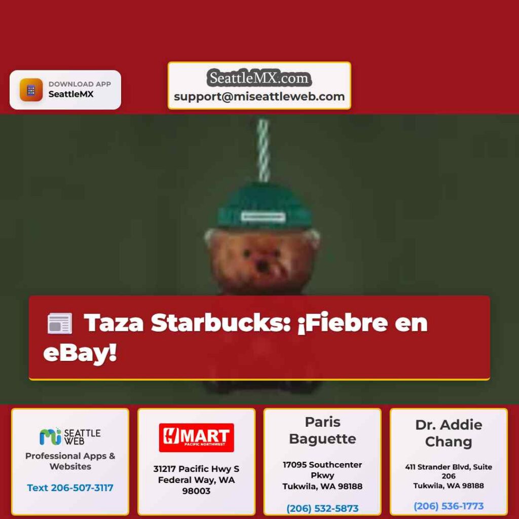 Taza Starbucks: ¡Fiebre en eBay!