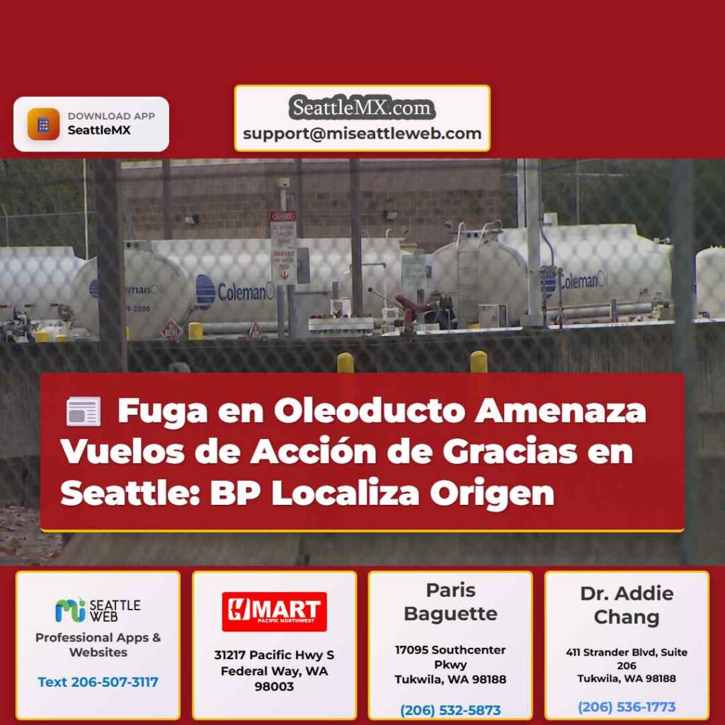 Fuga en Oleoducto Amenaza Vuelos de Acción de