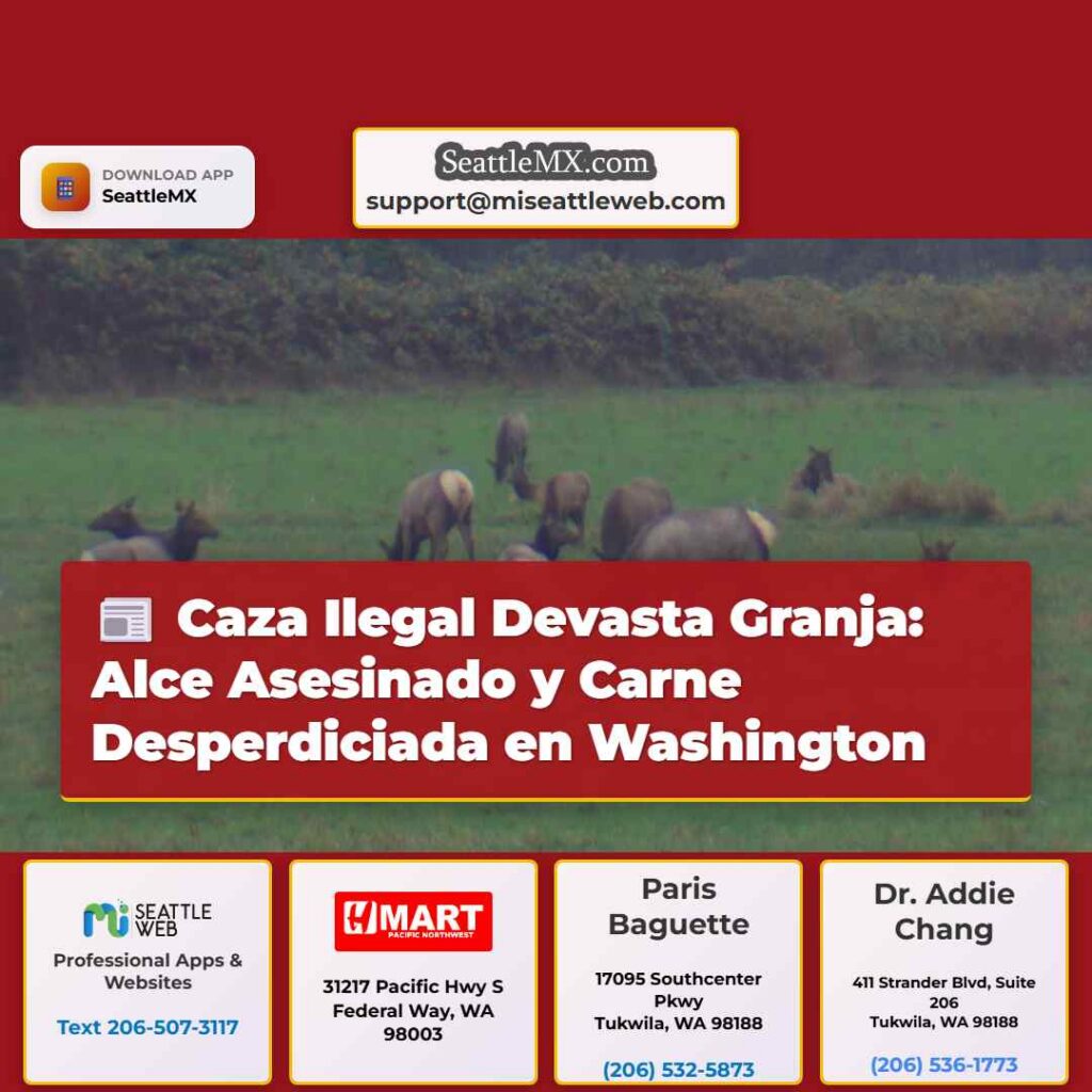 Home 1 Caza Ilegal Devasta Granja: Alce Asesinado y