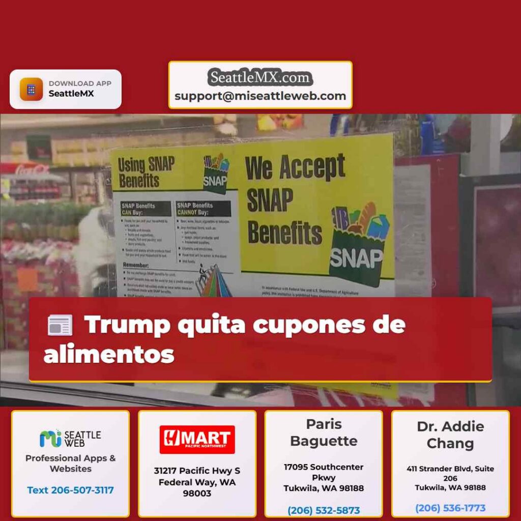 Trump quita cupones de alimentos