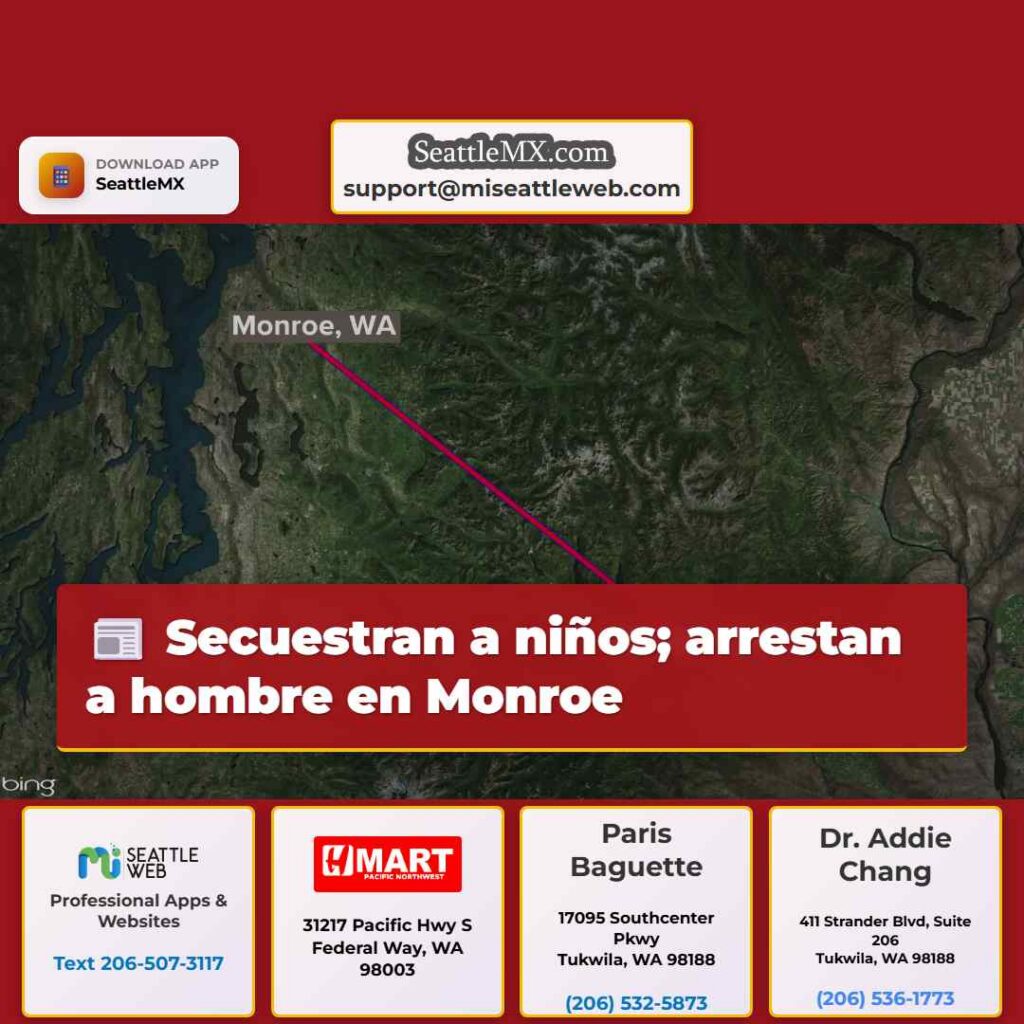 Secuestran a niños; arrestan a hombre en Monroe