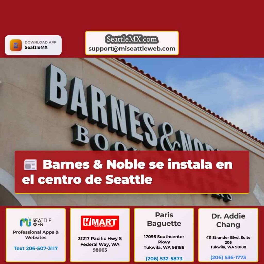 Barnes & Noble se instala en el centro de Seattle