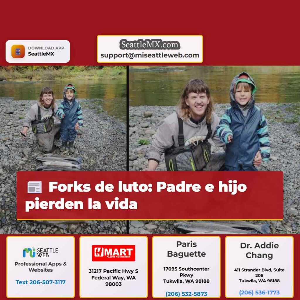 Forks de luto: Padre e hijo pierden la vida