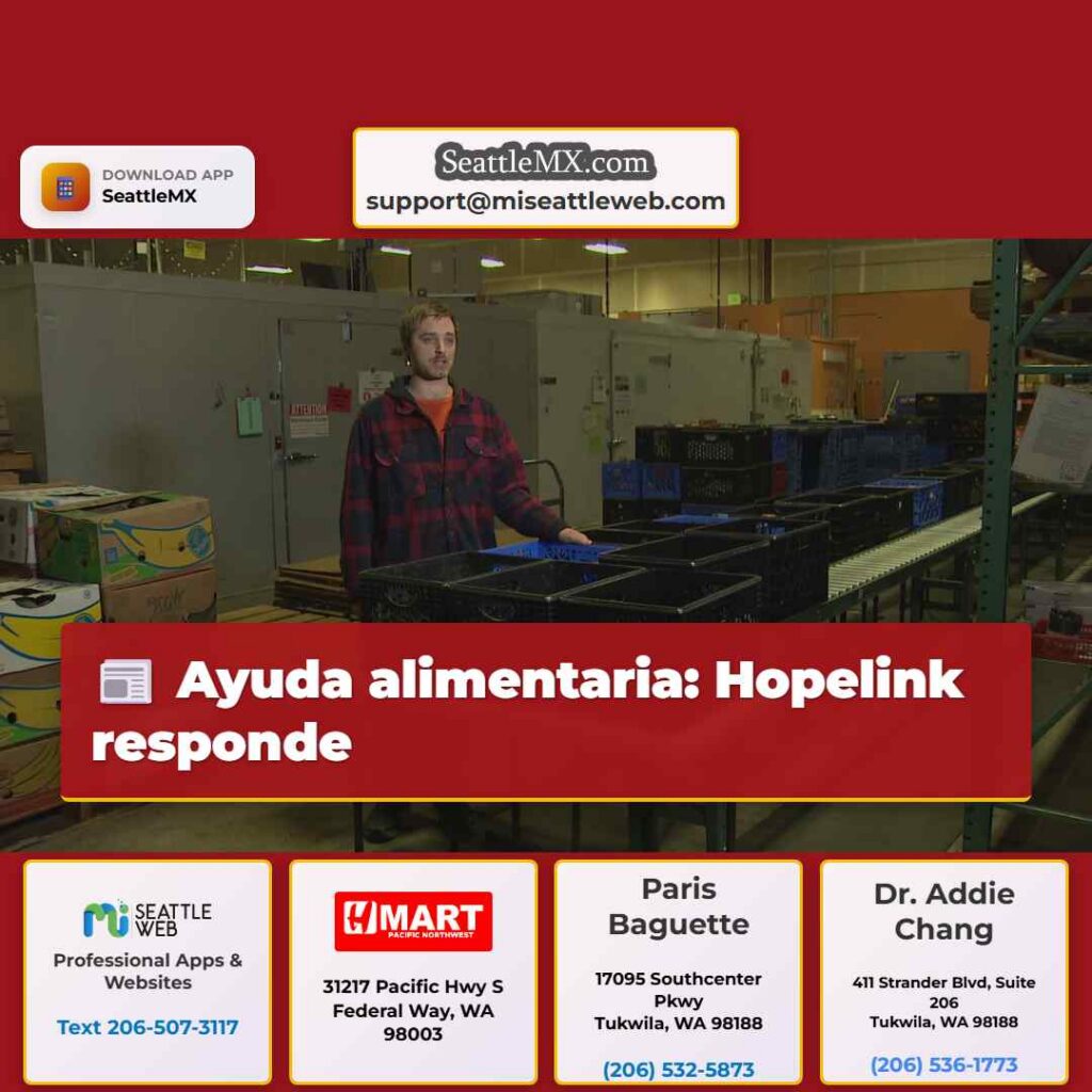 Ayuda alimentaria: Hopelink responde