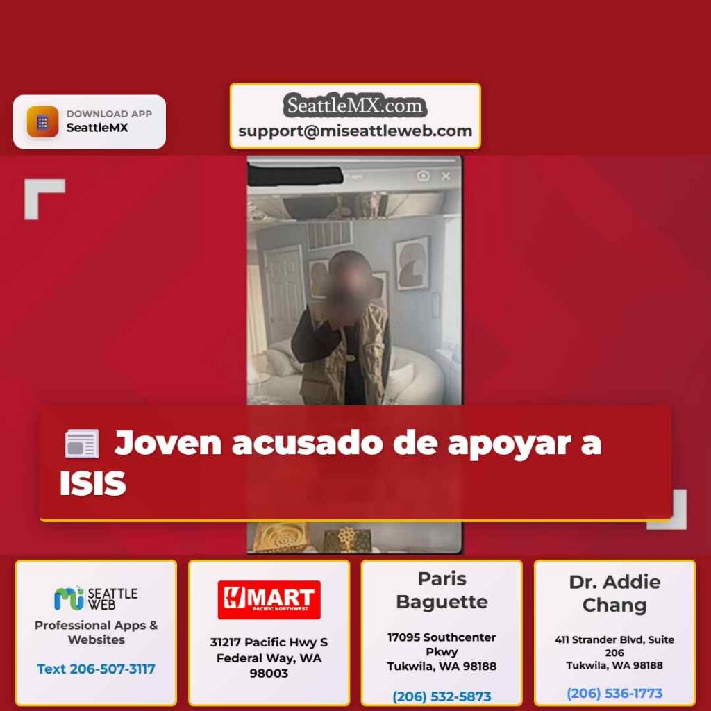 Joven acusado de apoyar a ISIS