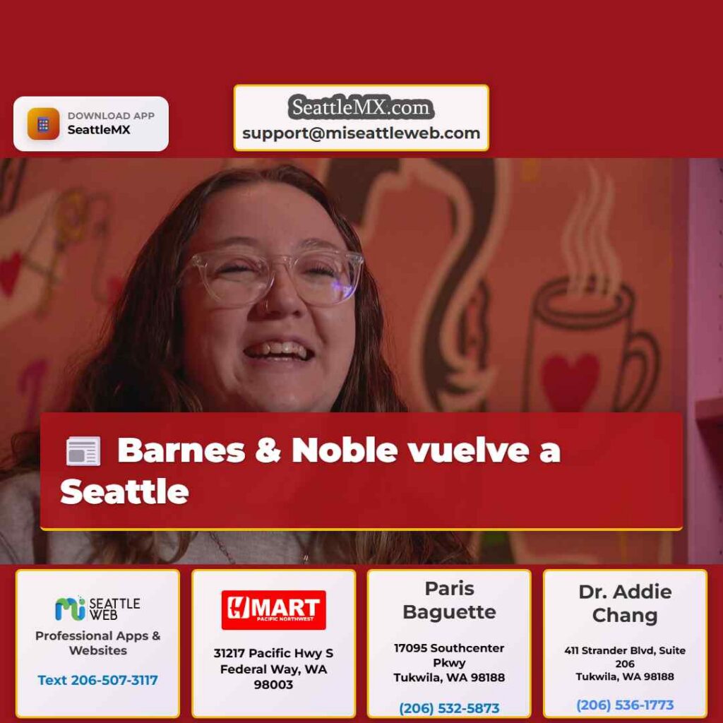 Barnes & Noble vuelve a Seattle