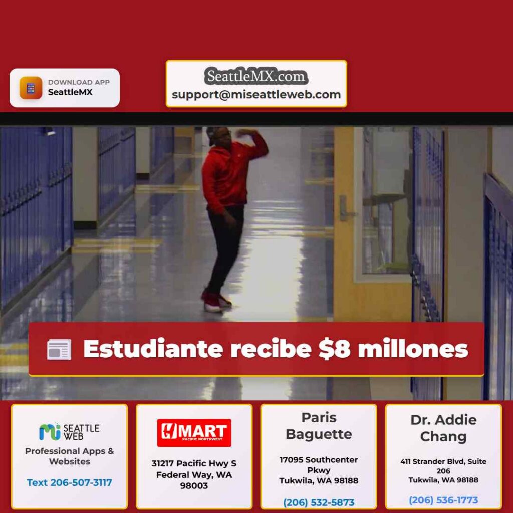 Estudiante recibe $8 millones