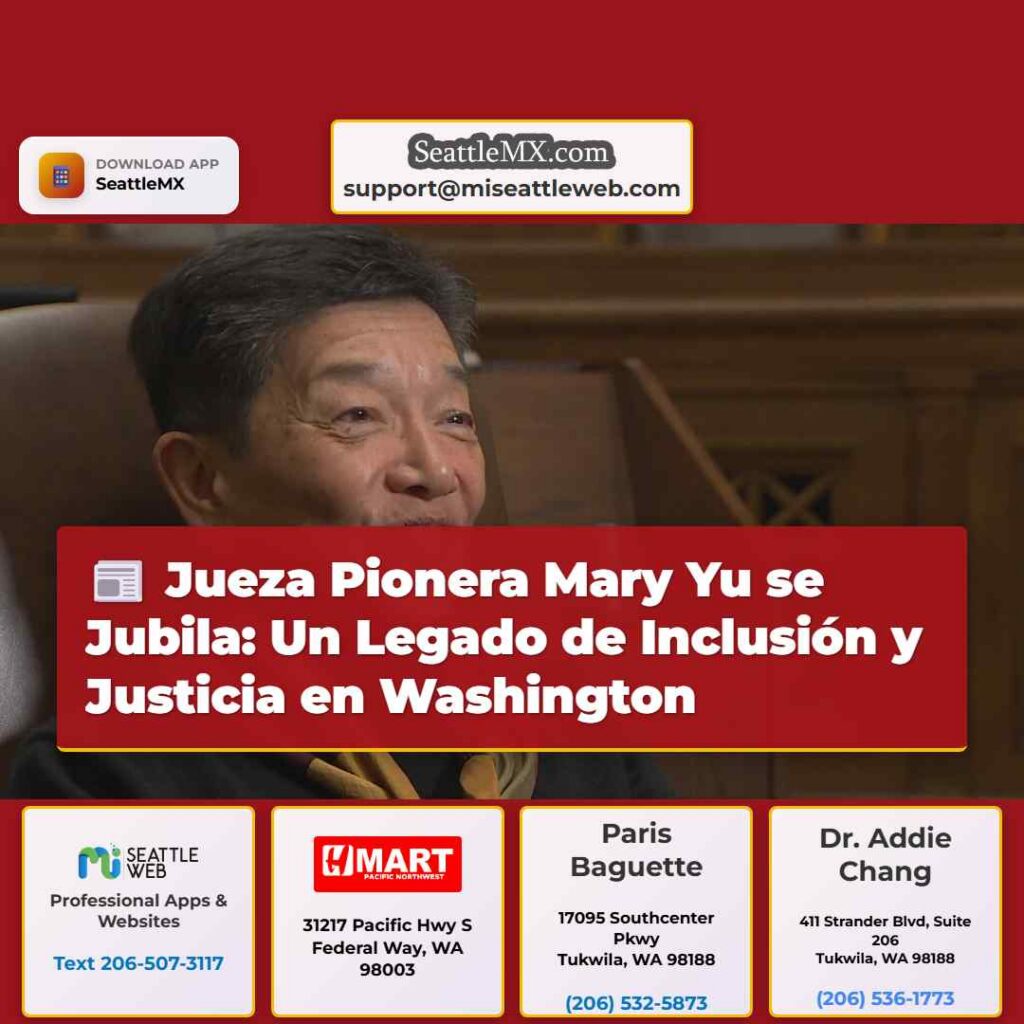 Jueza Pionera Mary Yu se Jubila: Un Legado de