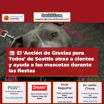 El Acción de Gracias para Todos de Seattle atrae a cientos y ayuda a las mascotas durante las fiestas