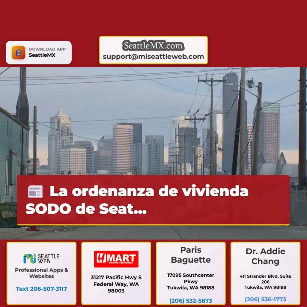 La ordenanza de vivienda SODO de Seat...