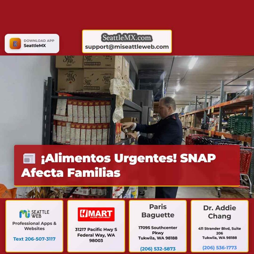 ¡Alimentos Urgentes! SNAP Afecta Familias