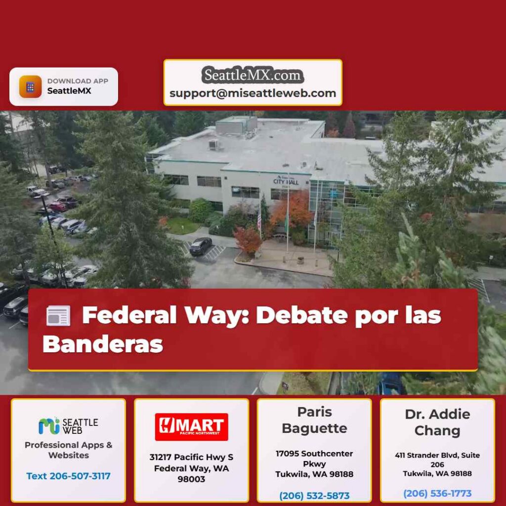 Federal Way: Debate por las Banderas