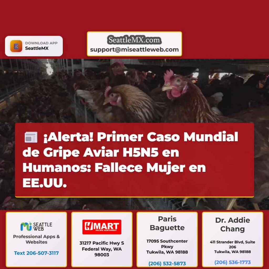 ¡Alerta! Primer Caso Mundial de Gripe Aviar H5N5