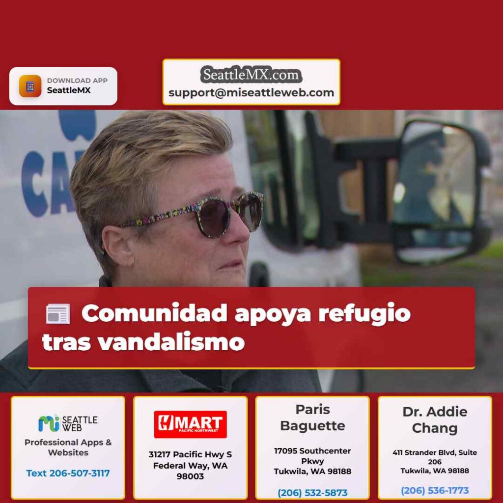 Comunidad apoya refugio tras vandalismo