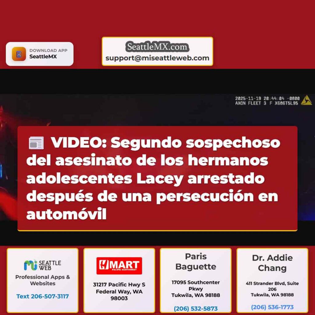 VIDEO: Segundo sospechoso del asesinato de los