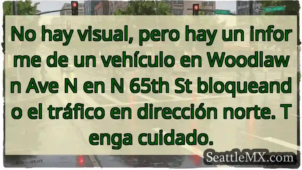 No hay visual, pero hay un informe de un vehículo