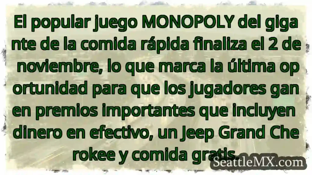 El popular juego MONOPOLY del gigante de la