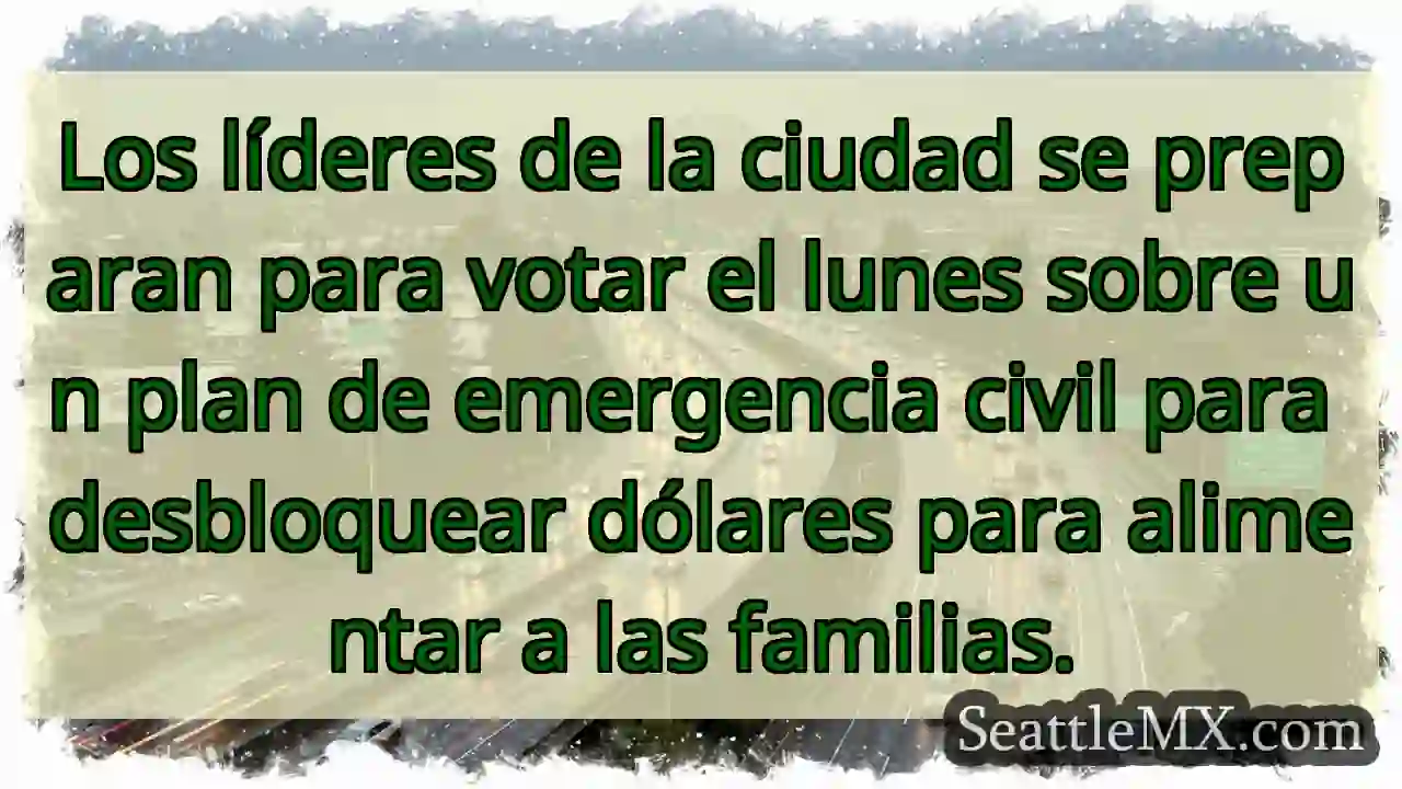 Los líderes de la ciudad se preparan para votar