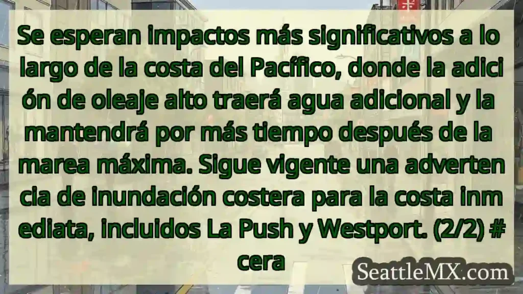 Se esperan impactos más significativos a lo largo