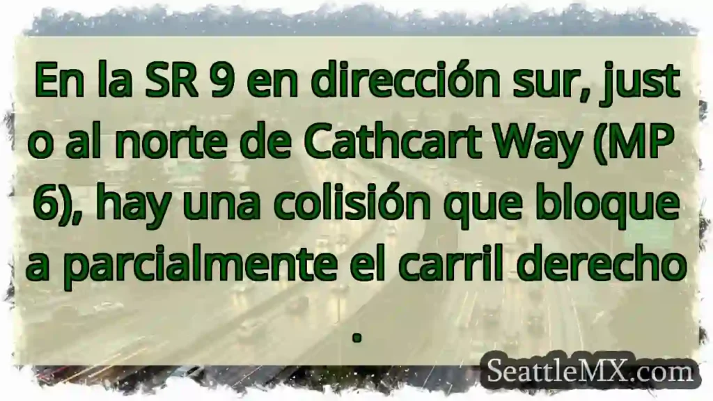 En la SR 9 en dirección sur, justo al norte de