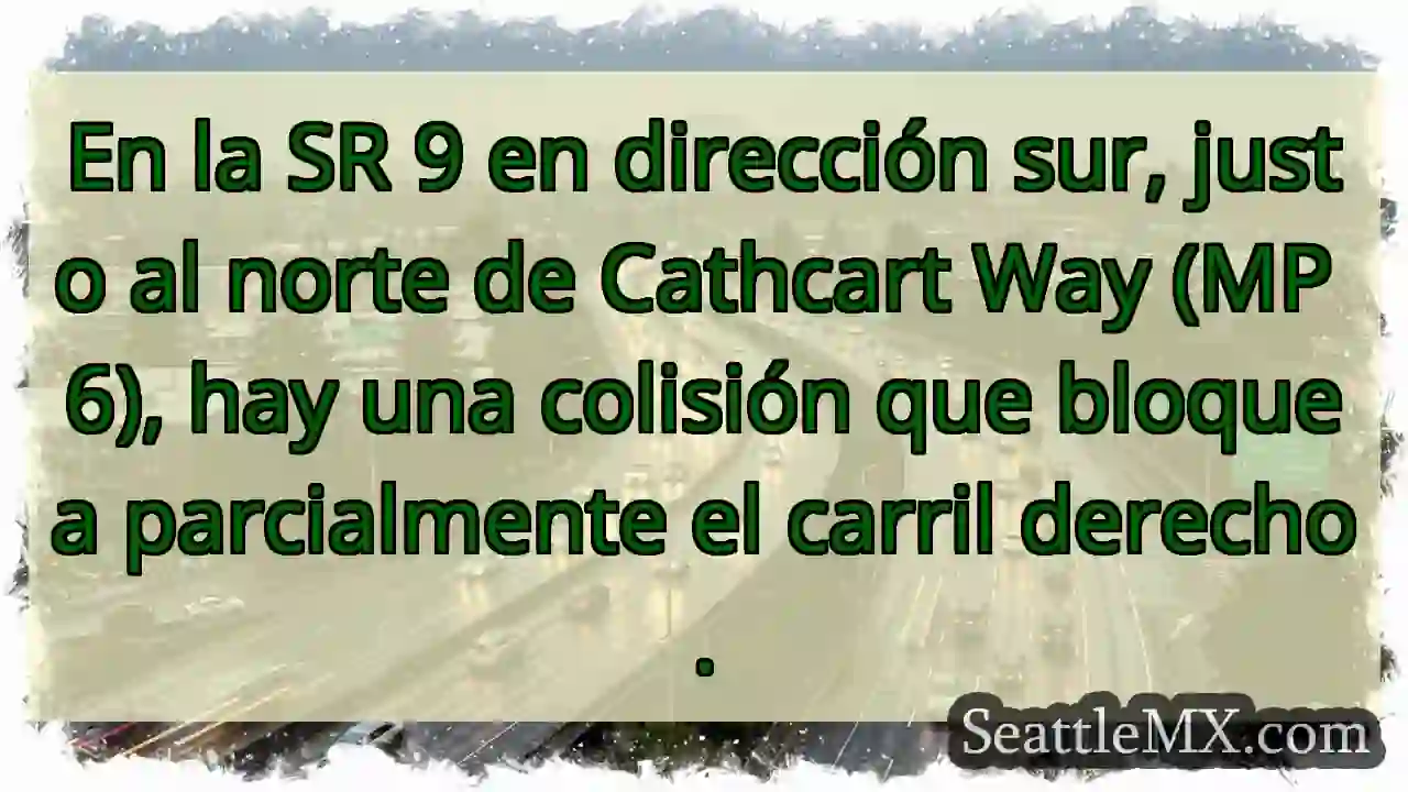 En la SR 9 en dirección sur, justo al norte de