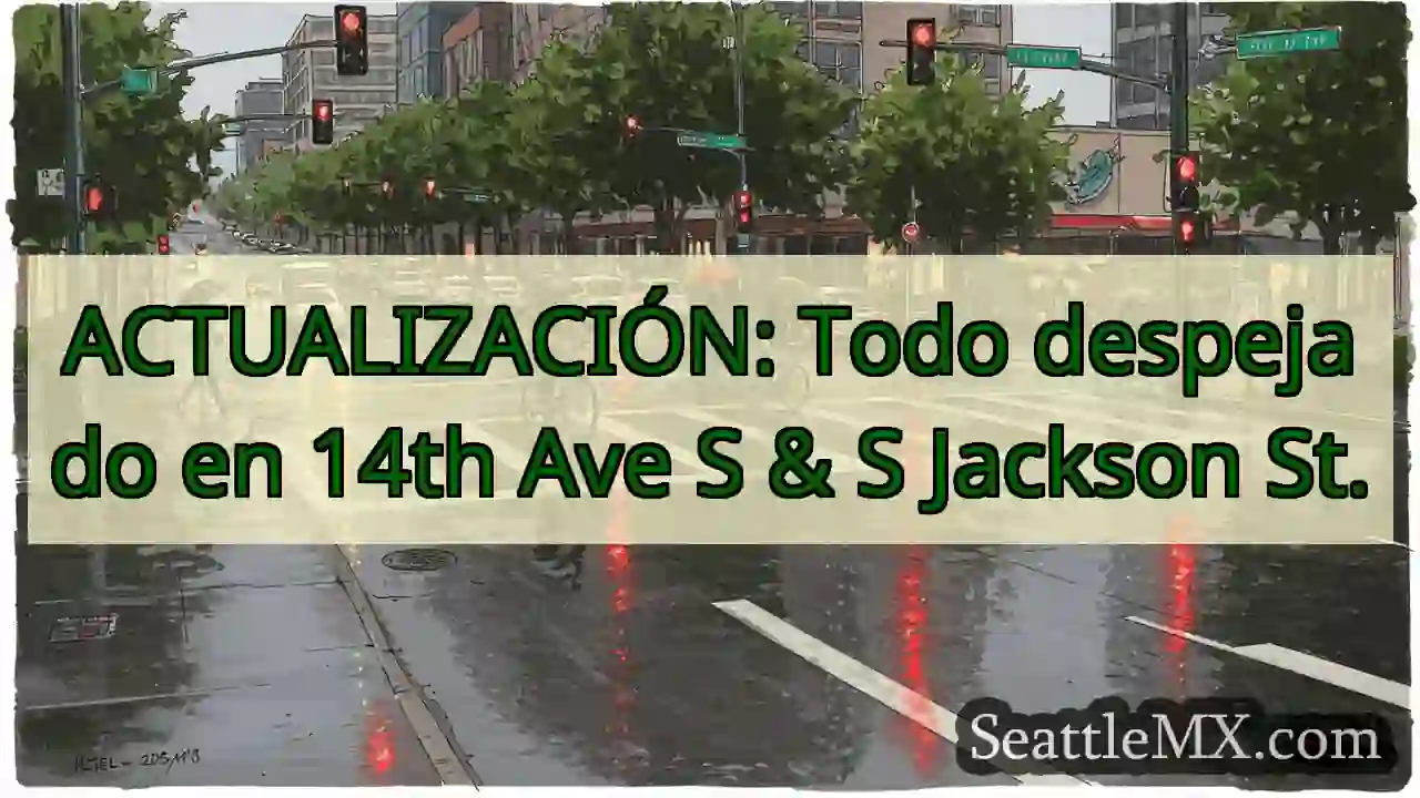 ACTUALIZACIÓN: Todo despejado en 14th Ave S & S