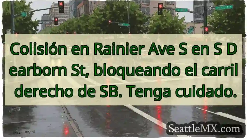 Colisión en Rainier Ave S en S Dearborn St,