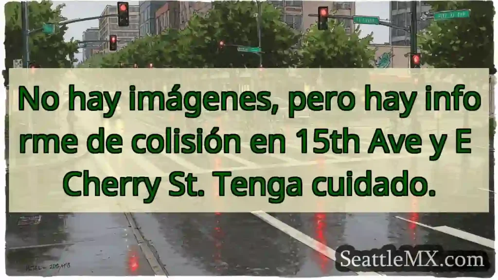 No hay imágenes, pero hay informe de colisión en