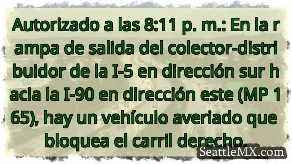 Autorizado a las 8:11 p. m.: En la rampa de