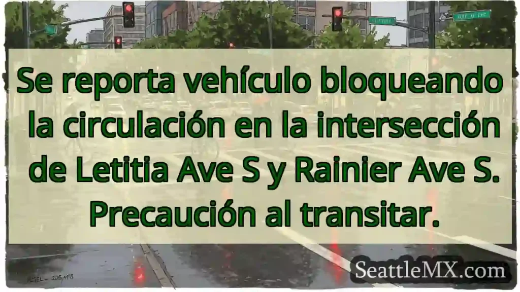 ¡Cuidado! Bloqueo en Letitia y Rainier.