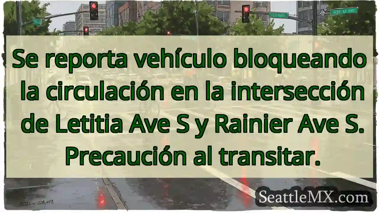 ¡Cuidado! Bloqueo en Letitia y Rainier.