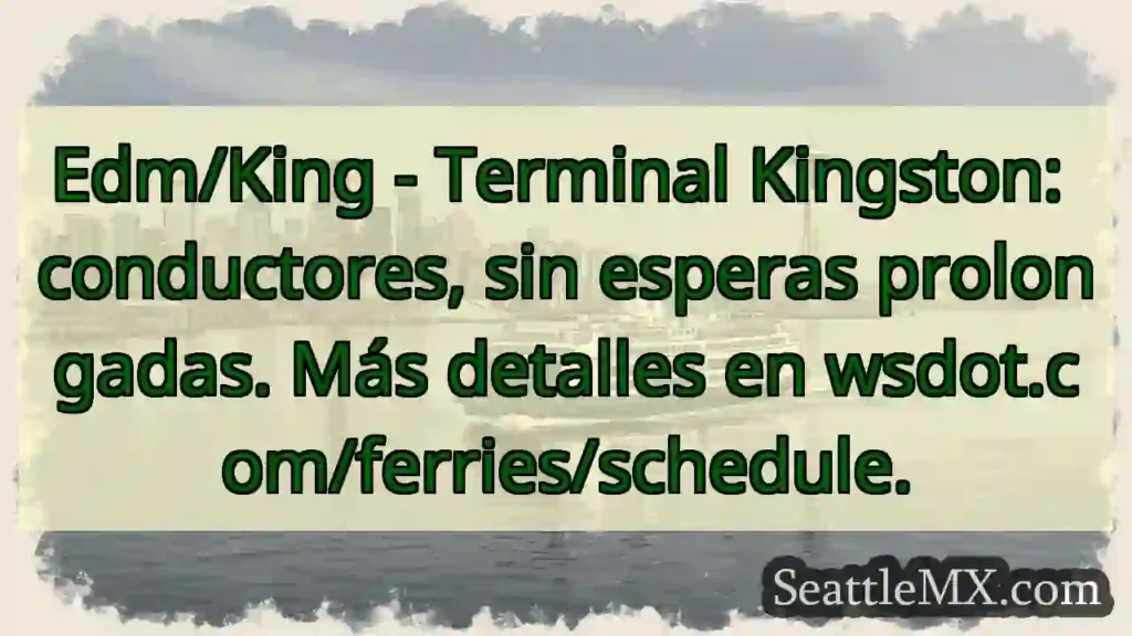 Edm/Kingston: ¡Sin esperas!